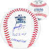 Framber Valdez Autographed Official 2022 World Series MLB Baseball Houston Astros "2022 WS Champions" Beckett BAS Witness Stock #215402