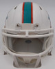 Raheem Mosert Autographed White Speed Mini Helmet Miami Dolphins Beckett BAS QR #1W038670