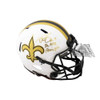 Drew Brees 80358 Passing Yds Autographed Saints Lunar Eclipse Authentic Full-Size Helmet - BAS COA