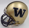 Don James Autographed UW Huskies Mini Helmet MCS Holo #68049