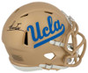 Nico Iamaleava Autographed UCLA Riddell Speed Mini Helmet  Beckett COA