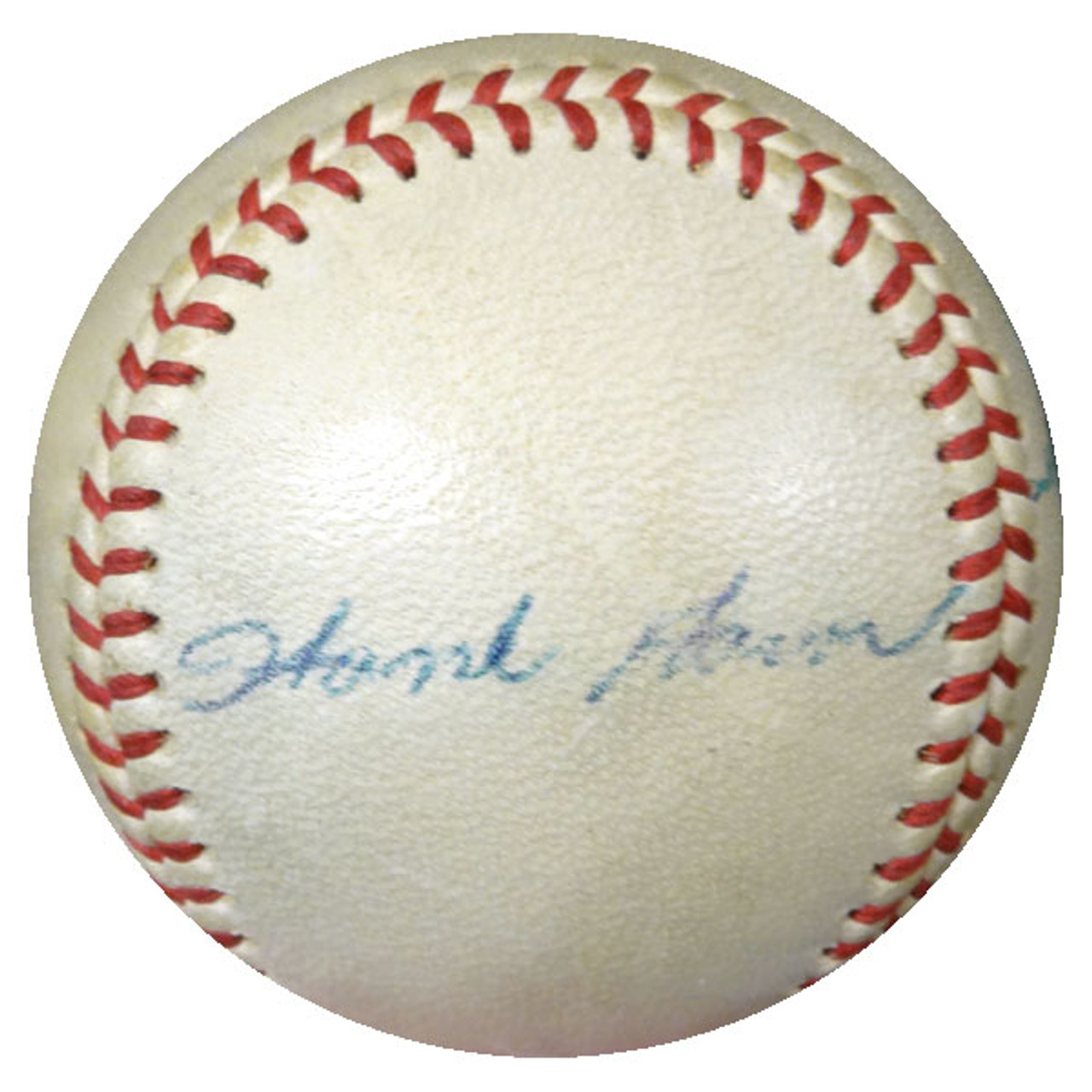 Hank Aaron Autographed MLB Baseball - JSA