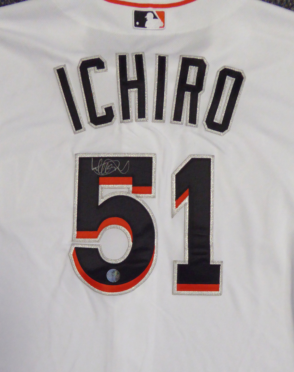 ichiro signed jersey