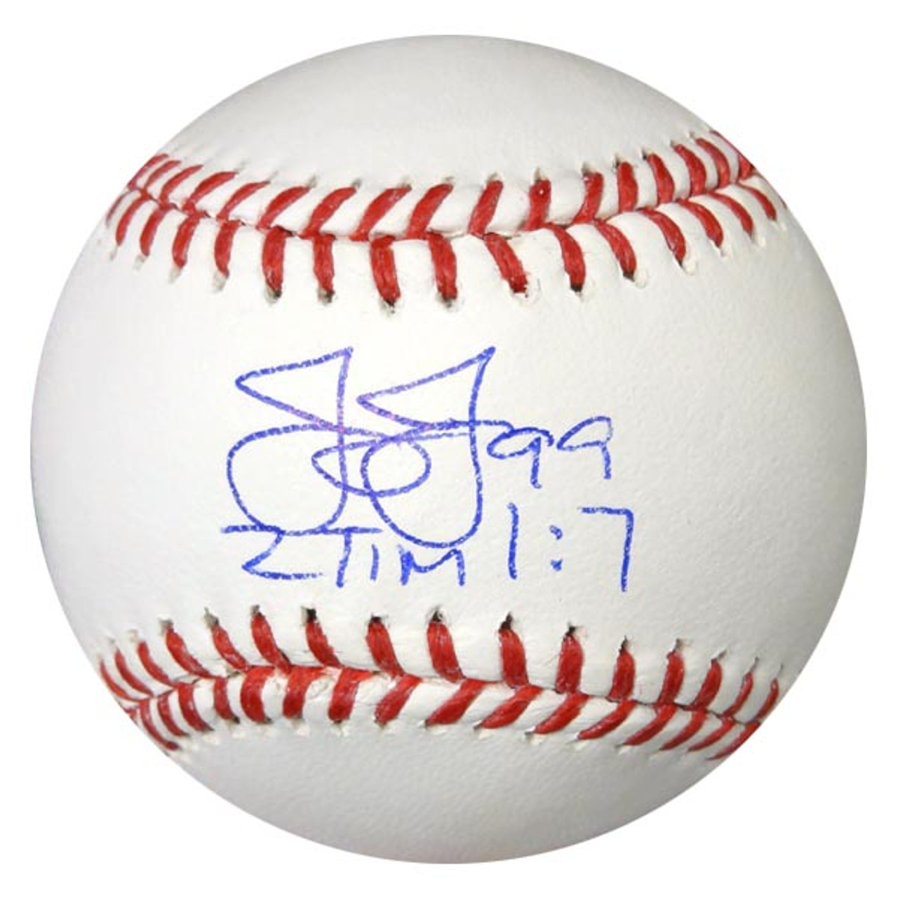 Nolan Ryan Autographed Official MLB Baseball Texas Rangers Don't Mess With  Texas NR Holo Stock #112535