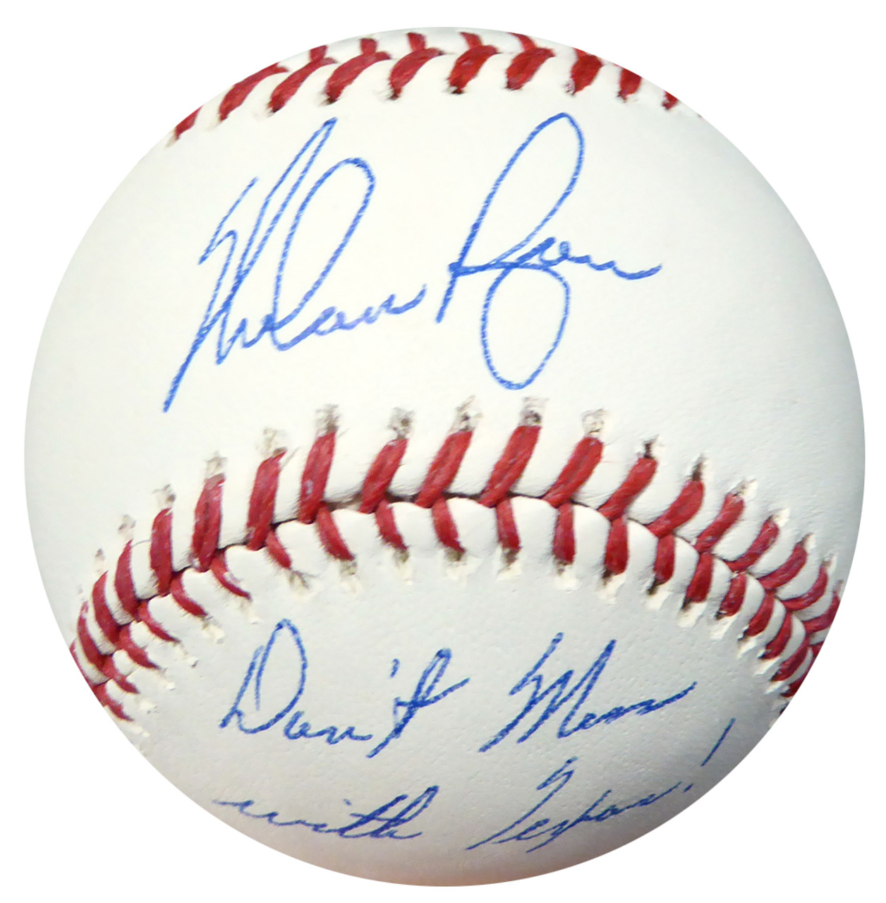 Nolan Ryan Single Signed Baseball. Auto JSA