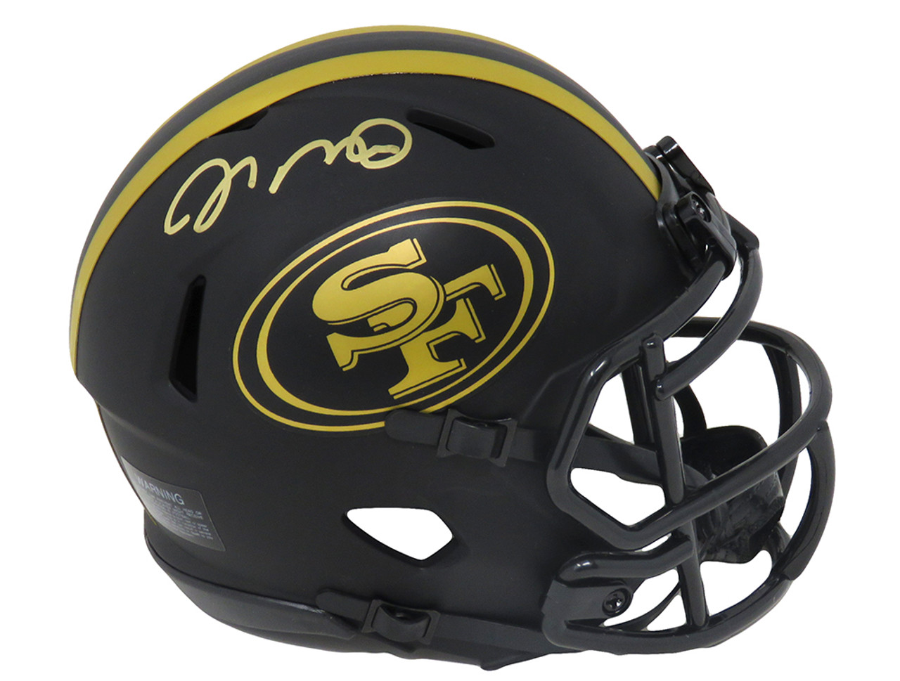 joe montana mini helmet