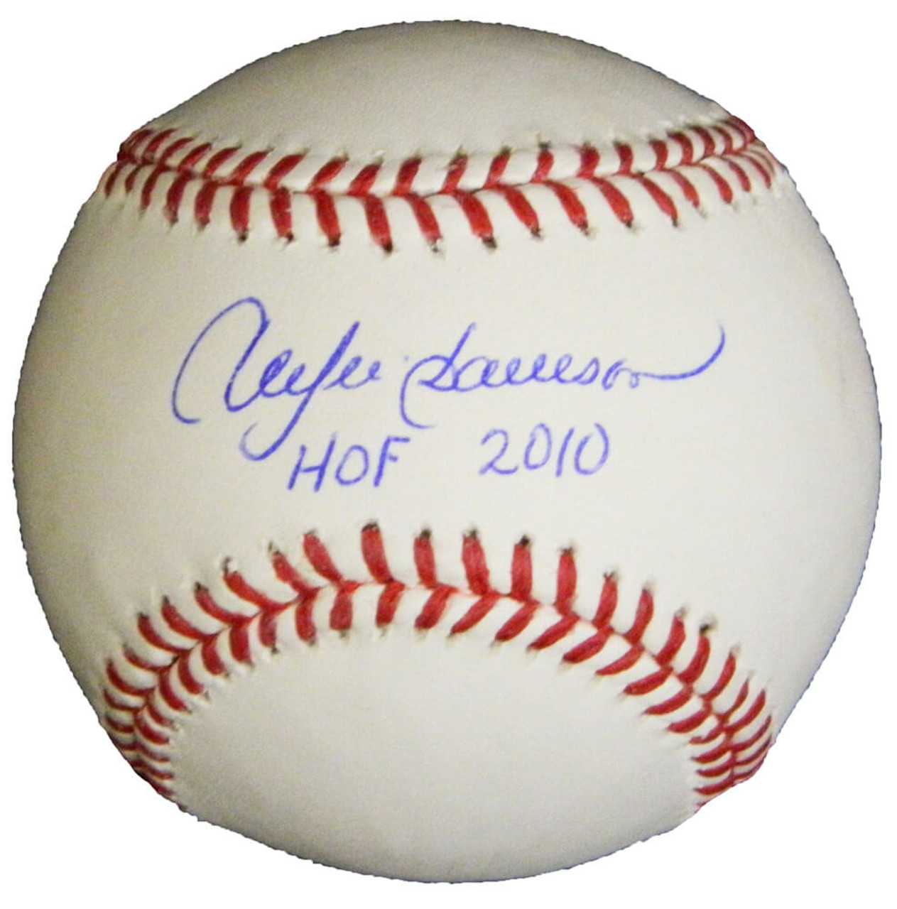 Andre Dawson Signed Rawlings Official MLB Baseball w/HOF 2010 - Schwartz  Authentic