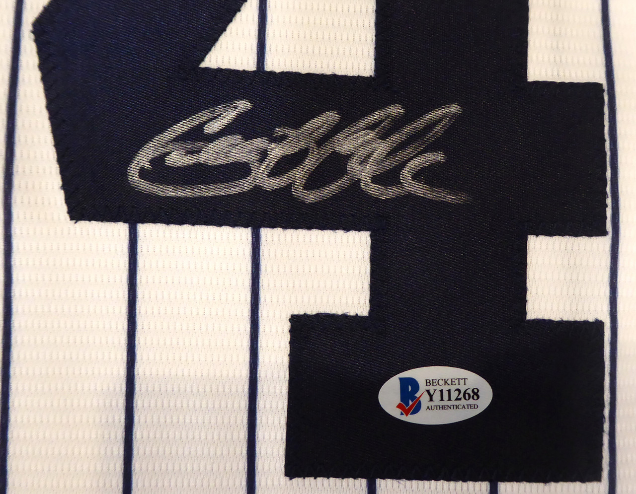 Gerrit Cole Signed Autograph Nike Replica Jersey Fanatics MLB.com