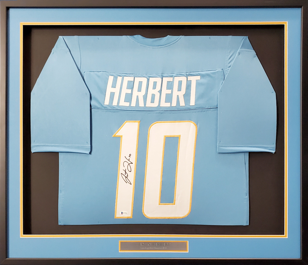 NEW Nike Justin Herbert NFL LA Chargers powder blue jersey XXL