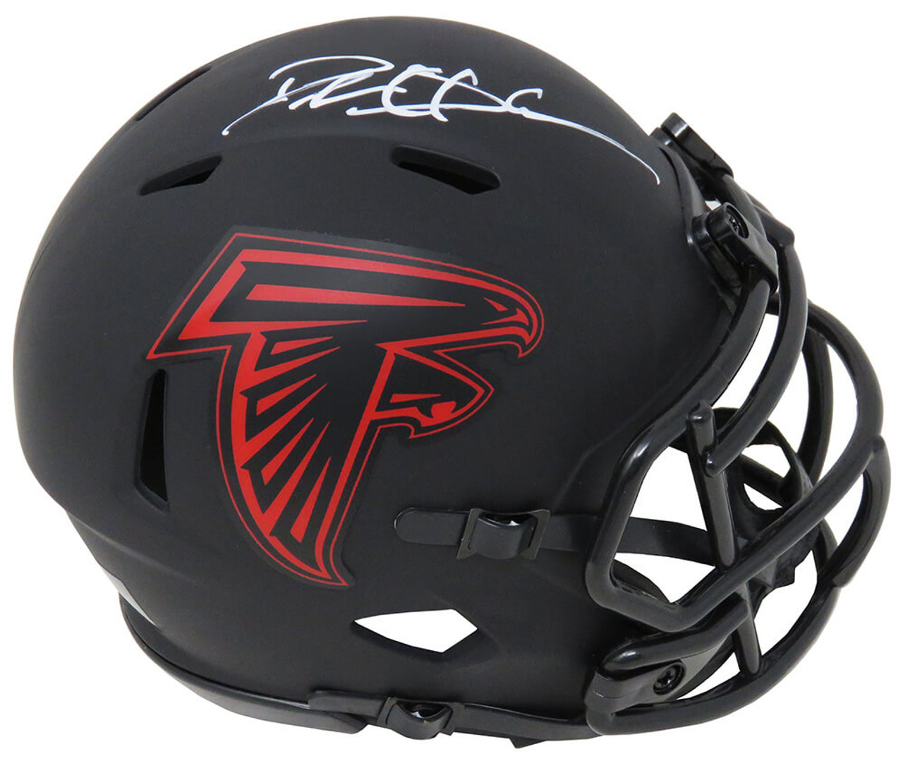 Deion Sanders Signed Atlanta Falcons Eclipse Riddell Speed Mini Helmet