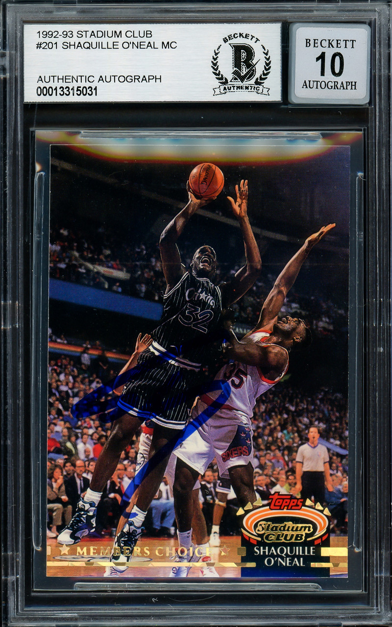 Shaquille O'Neal Hand Signed Autographed Memorabilia