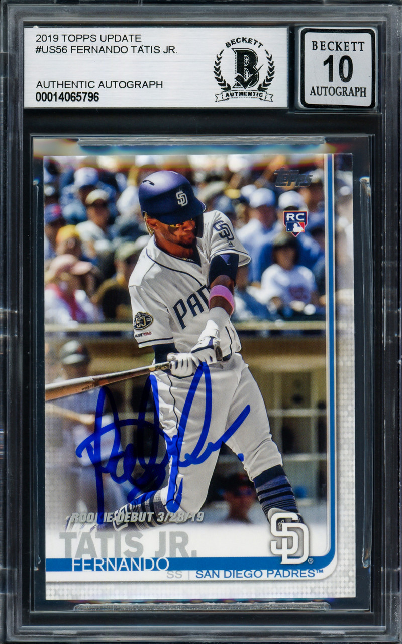 2019 Topps Holiday Fernando Tatis Jr. Rookie Card #HW126 Padres RC