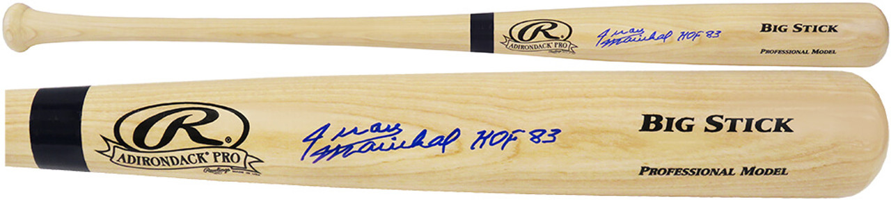 Vladimir Guerrero Sr. Autographed Blonde Rawlings Pro Bat Montreal Expos  Beckett BAS Stock #203453