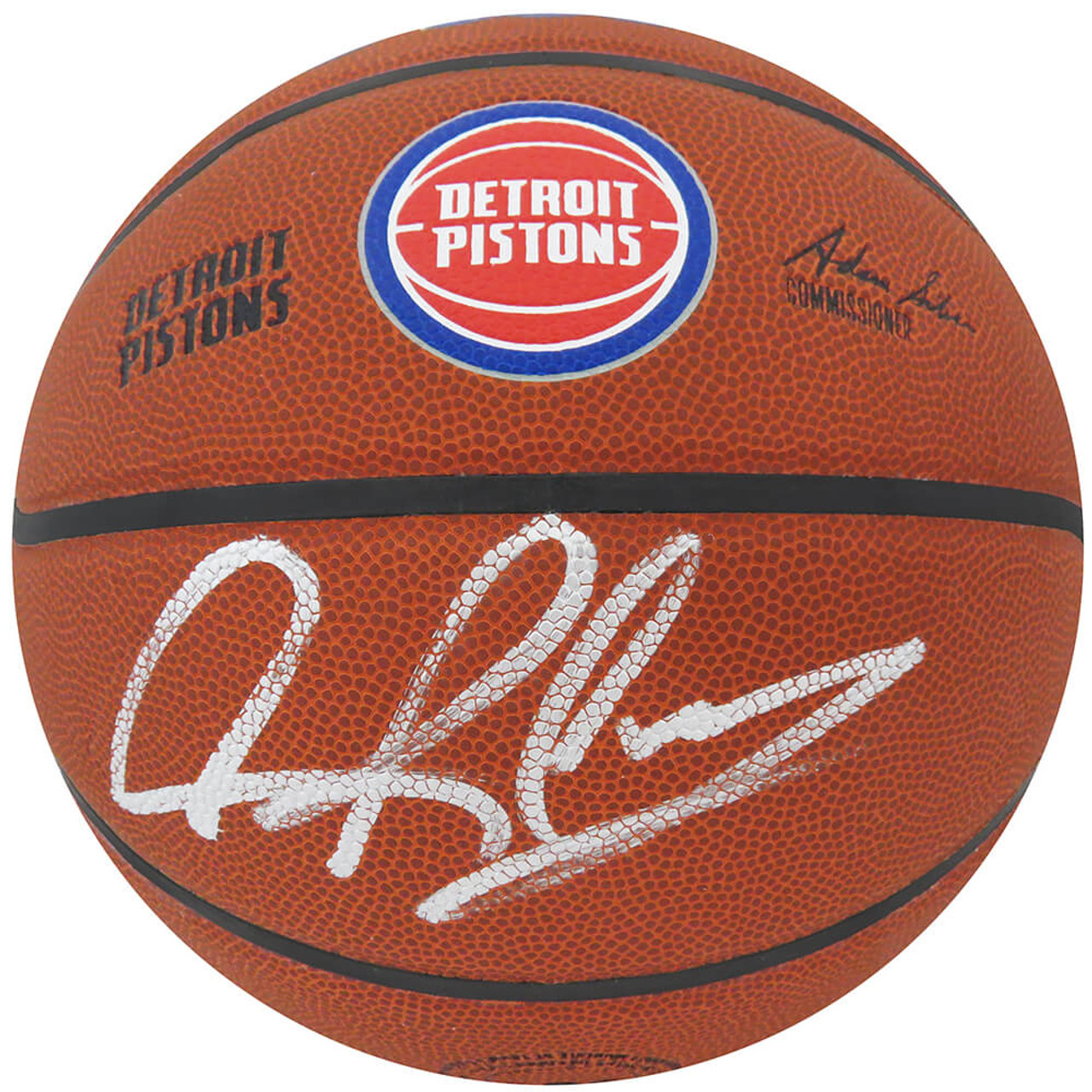 DENNIS RODMAN AUTOGRAPHED DETROIT PISTONS W