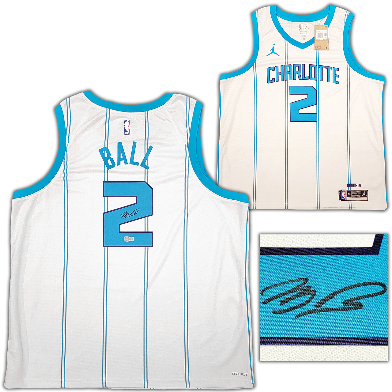 LaMelo Ball Charlotte Hornets Nike Air Jordan Men’s NBA City Edition Jersey