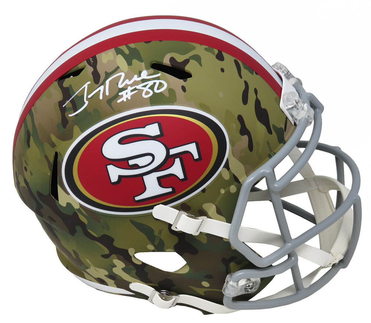 Autographed San Francisco 49ers Jimmy Garoppolo Fanatics Authentic Riddell  Speed Authentic Helmet