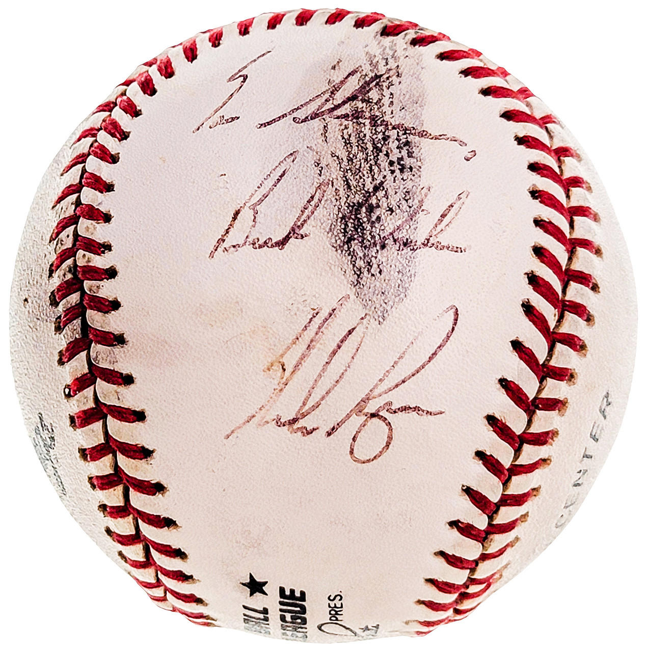 Nolan Ryan Autographed Official NL Baseball New York Mets, Houston Astros  To Steven, Best Wishes JSA #DD97517