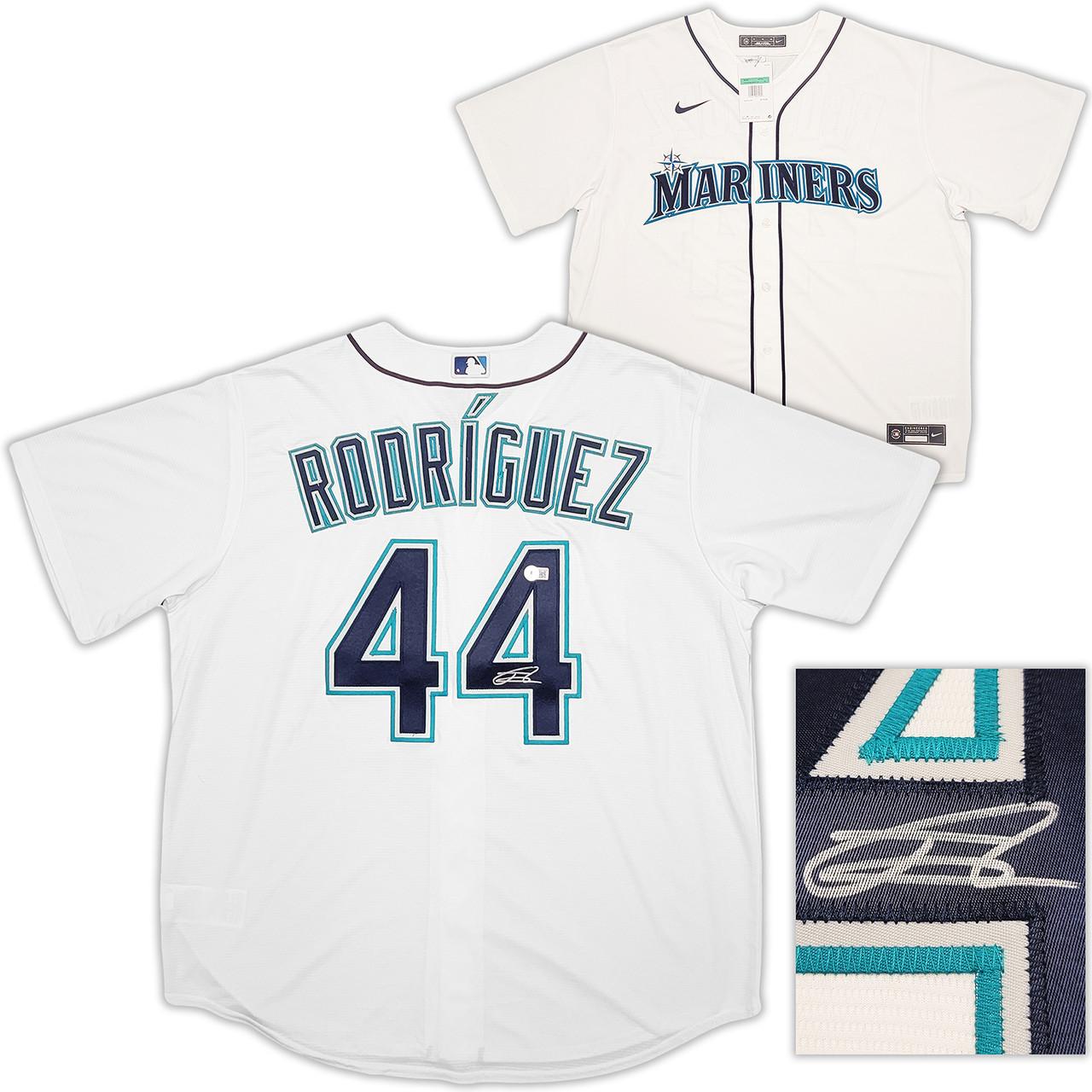 Julio Rodriguez Signed Seattle Mariners Alternate Jersey - Beckett