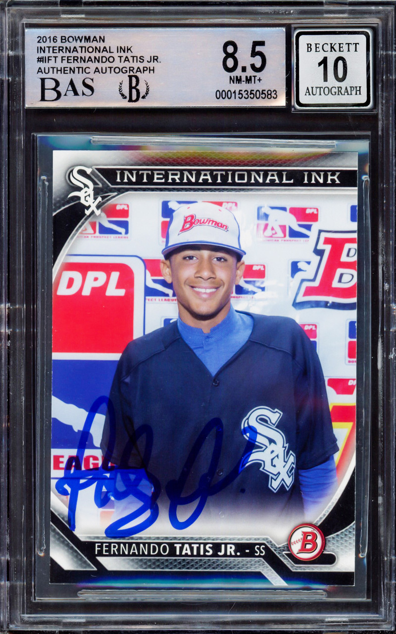 Fernando Tatis Jr. Autographed San Diego Padres Authentic Rookie