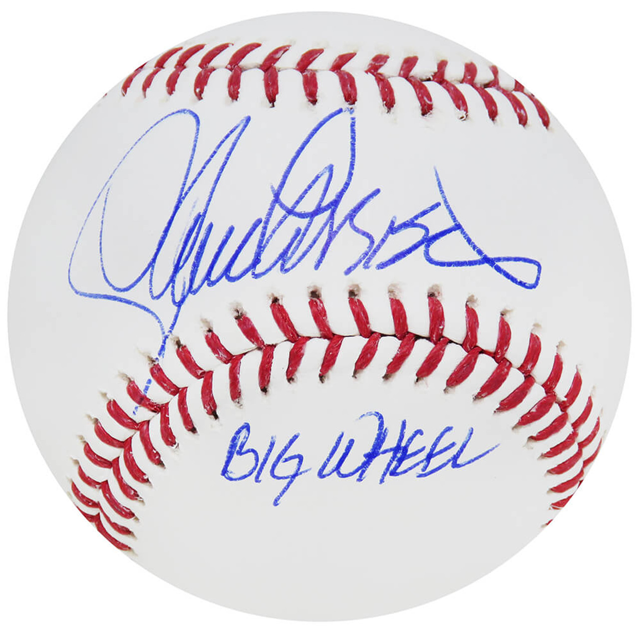 Lance Parrish Signed Rawlings Official MLB Baseball w/Big Wheel