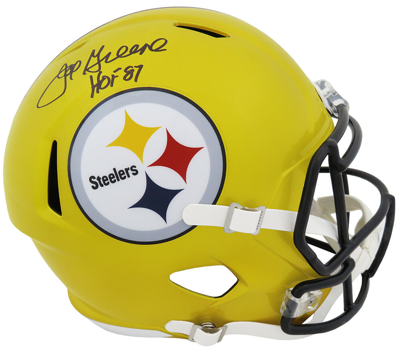 Hines Ward Autographed Pittsburgh Steelers Flash Speed Mini Helmet