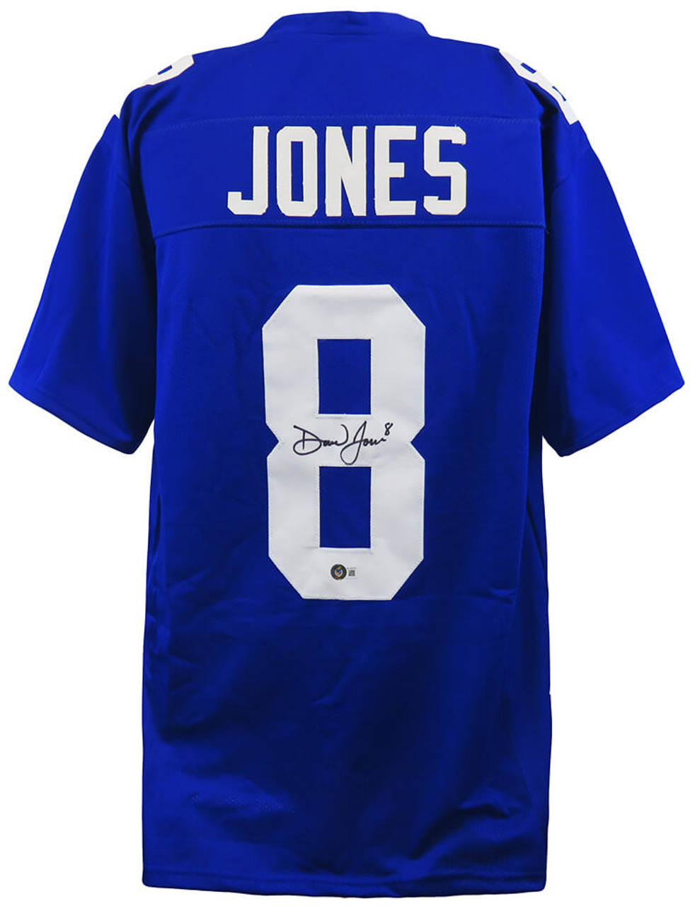 Daniel Jones Signed Giants Jersey Autographed Beckett