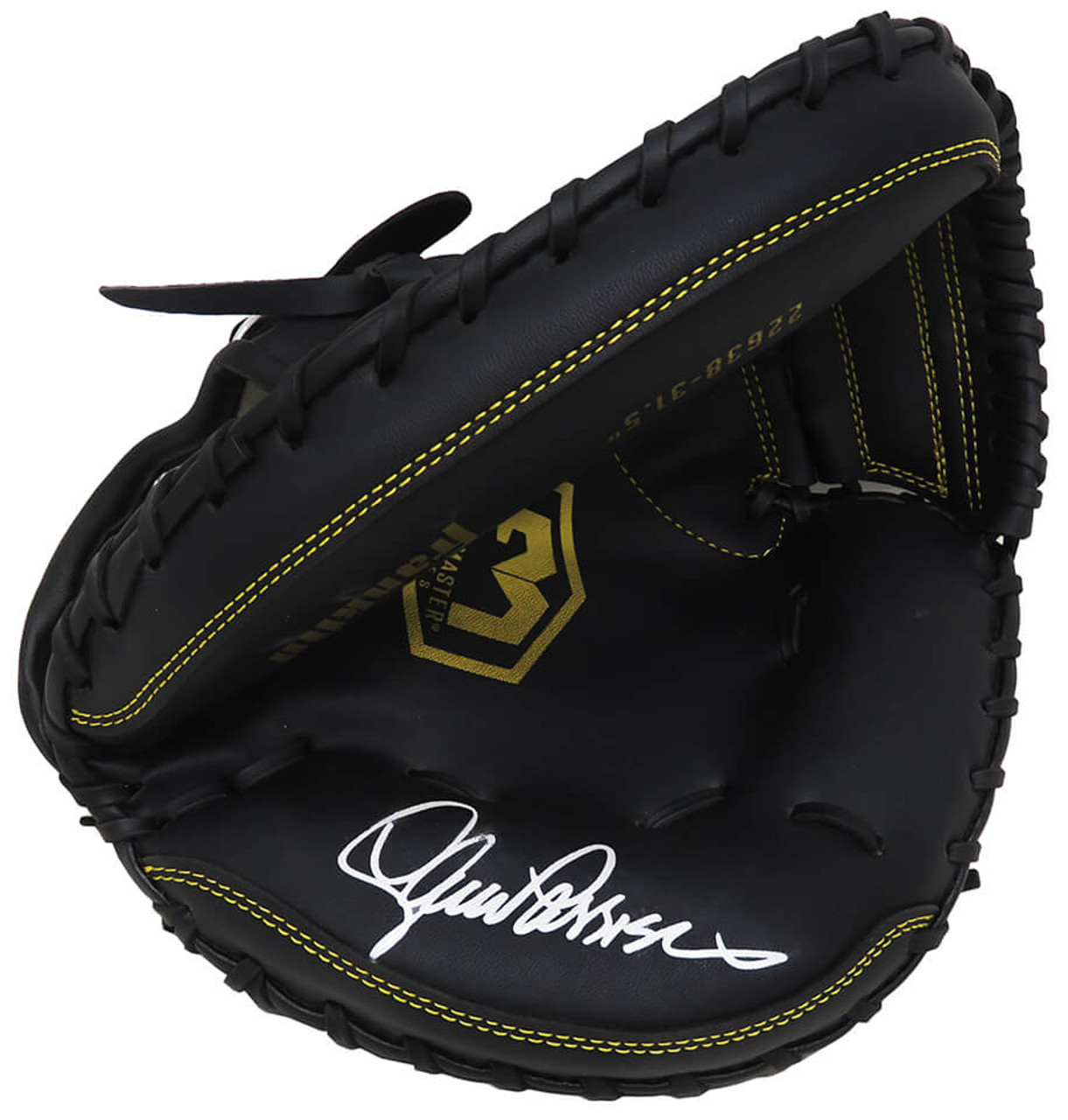 Lance Parrish Signed Franklin Black Baseball Catchers Glove - Schwartz  Authenticated