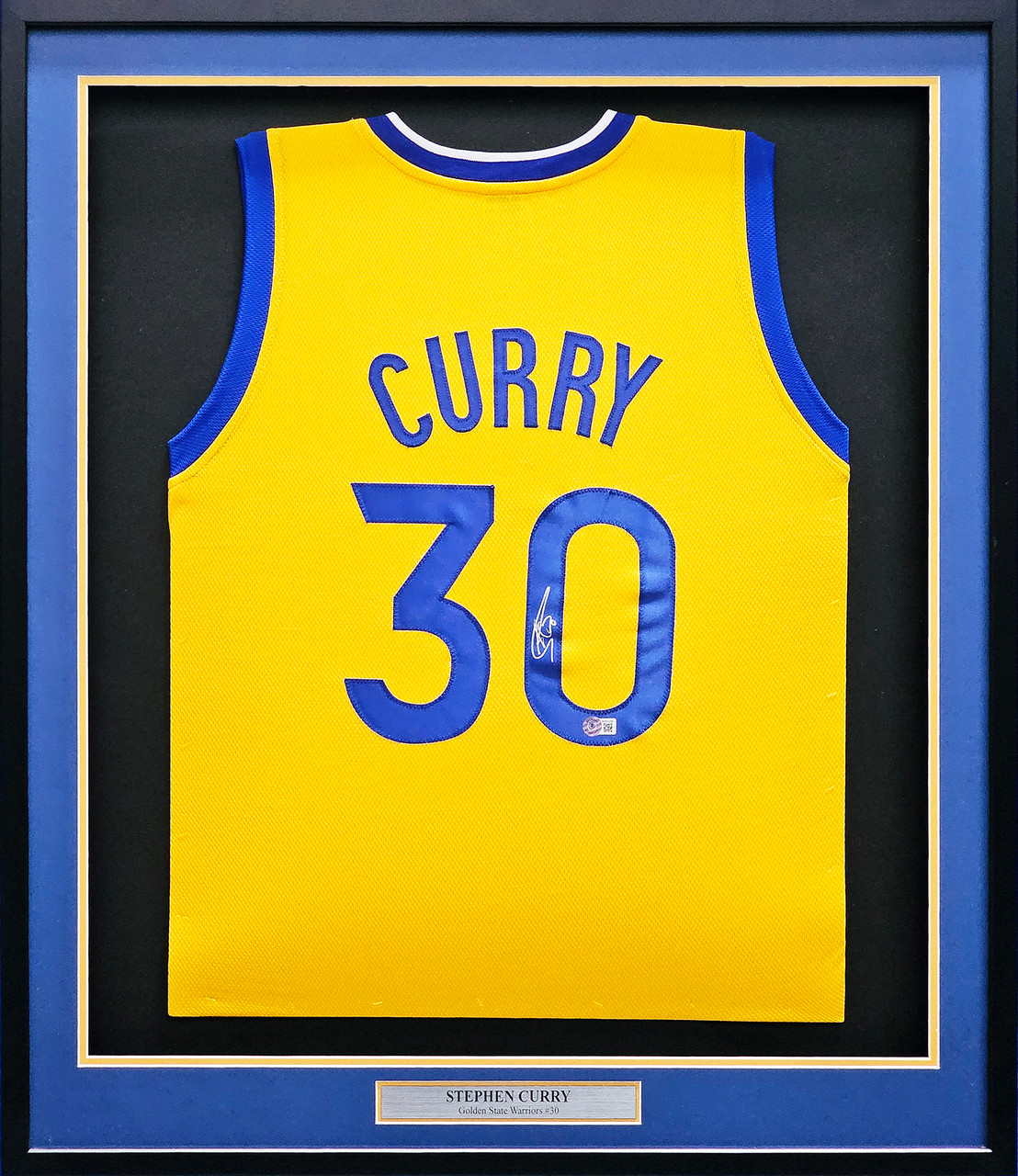 Stephen Curry Golden State Warriors Autographed White Mitchell