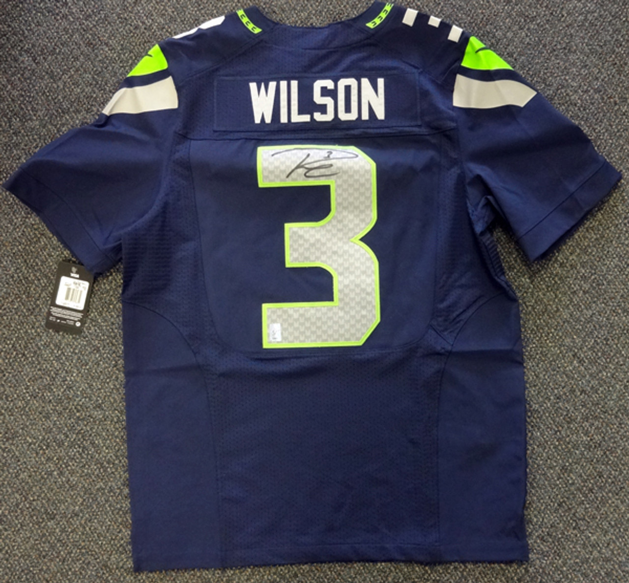 Mens Seattle Seahawks Marshawn Lynch Nike White Elite Jersey