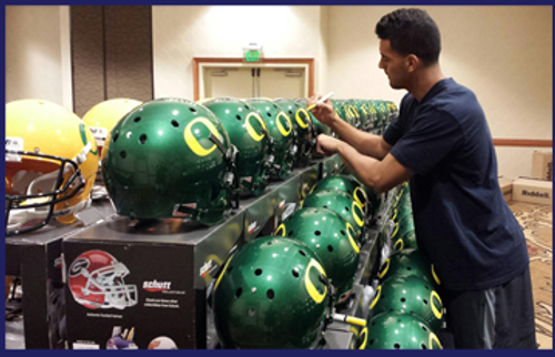 Marcus Mariota Autographed 8x10 Photo Oregon Ducks Marcus Mariota Hologram..