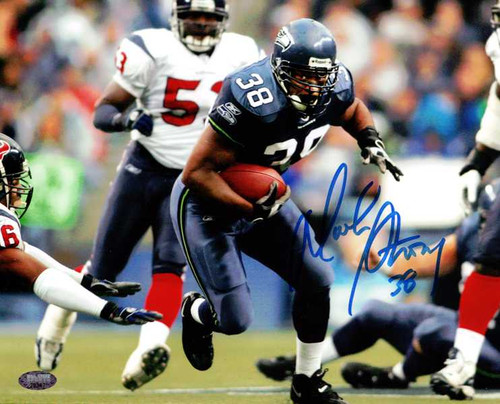Mack Strong Autographed 8x10 Photo Seattle Seahawks MCS Holo Stock #97725