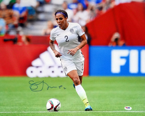 Sydney Leroux Autographed 8x10 Photo Team USA PSA/DNA Stock #98173