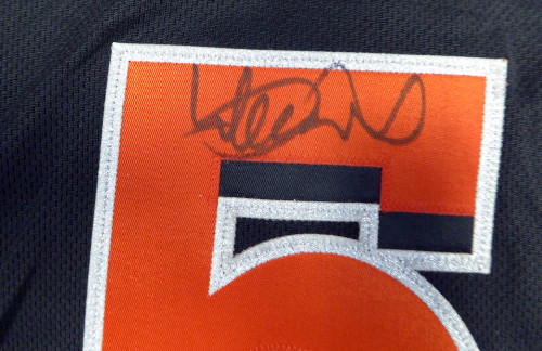 Mil Miami Marlins Ichiro Suzuki Autographed Orange Majestic Authentic Flex Base Jersey Size 44 Is Holo Stock #111456