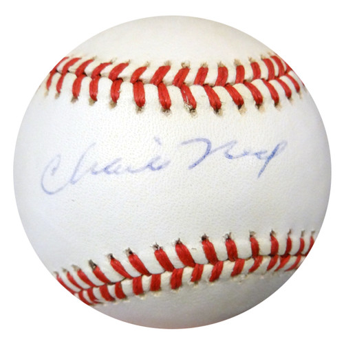 Chicago Cubs Ernie Banks Autographed Framed Gray Jersey HOF 77 Beckett  BAS Stock #202410