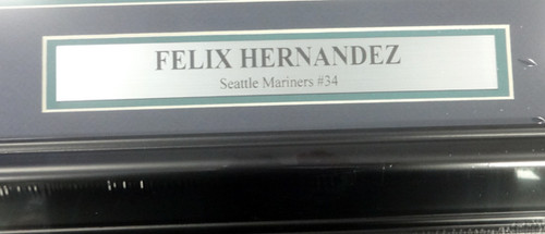  Felix Hernandez Autographed Mariners Teal Authentic