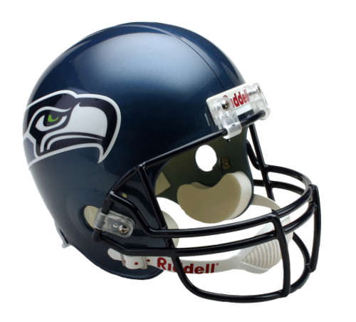 Unsigned Seattle Seahawks Throwback Full Size Helmet (2002-2011) Stock #90886