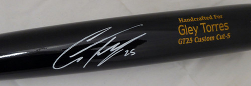  Yankees Gleyber Torres Autographed White Majestic Cool