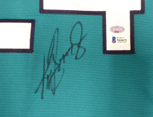 Seattle Mariners Ken Griffey Jr. Autographed White Nike Cooperstown Edition  Jersey HOF Patch Size L Beckett BAS QR Stock #206023