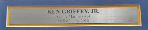 Seattle Mariners Edgar Martinez Autographed Framed White Majestic Jersey  MCS Holo Stock #210137