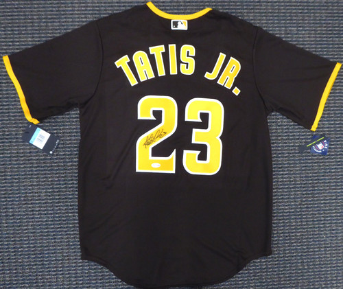 Fernando Tatis Jr Autographed Pinstriped San Diego Jersey - Beautifully  Matted and Framed - Hand Signed By Tatis and Certified Authentic by Beckett  - Includes Certificate of Authenticity at 's Sports Collectibles Store