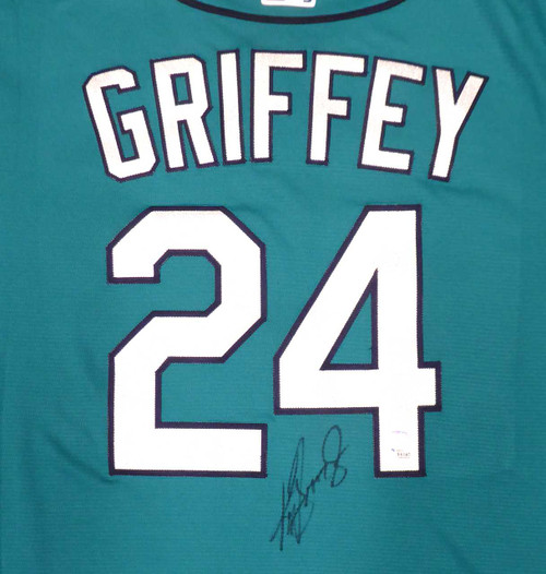 Seattle Mariners Ken Griffey Jr. Autographed Teal Nike