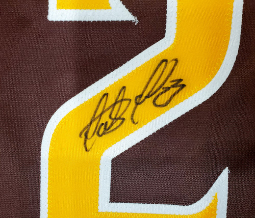 San Diego Padres Fernando Tatis Jr. Autographed Brown Jersey Beckett BAS QR