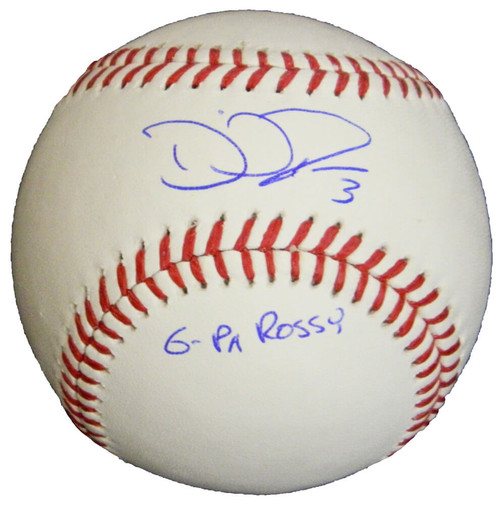 David Ross Autographed Ball - Rawlings Official 2016 World Series w 16 WS  Champs