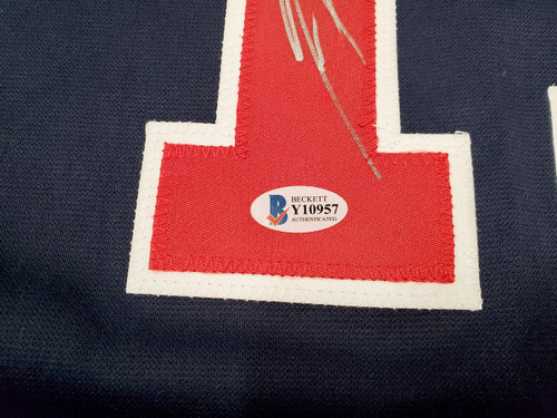 Ronald Acuña Jr. MLB Authenticated, Game Worn, and Autographed City Connect  Jersey - Size 46