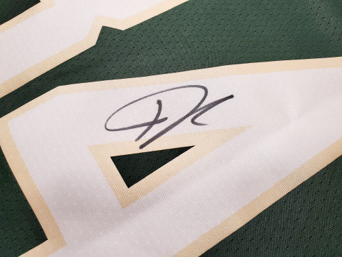 Giannis Antetokounmpo Autographed White Milwaukee Bucks Jersey -  Beautifully Matted and Framed - Hand Signed By Giannis and Certified  Authentic by Beckett - Includes Certificate of Authenticity at 's  Sports Collectibles Store