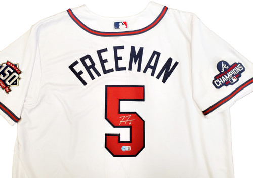 Freddie Freeman Autographed Jerseys, Signed Freddie Freeman