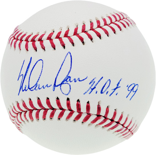 Nolan Ryan Autographed Official MLB HOF Logo Baseball New York