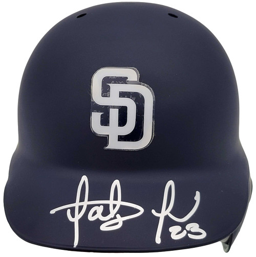 Fernando Tatis Jr. Autographed San Diego Padres Flat Matte Blue On Field Authentic Batting Helmet JSA Stock #201907