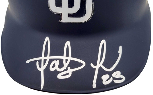 Fernando Tatis Jr. Autographed San Diego Padres Flat Matte Blue On Field Authentic Batting Helmet JSA Stock #201907