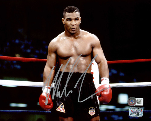 Mike Tyson Autographed 8x10 Photo Beckett BAS